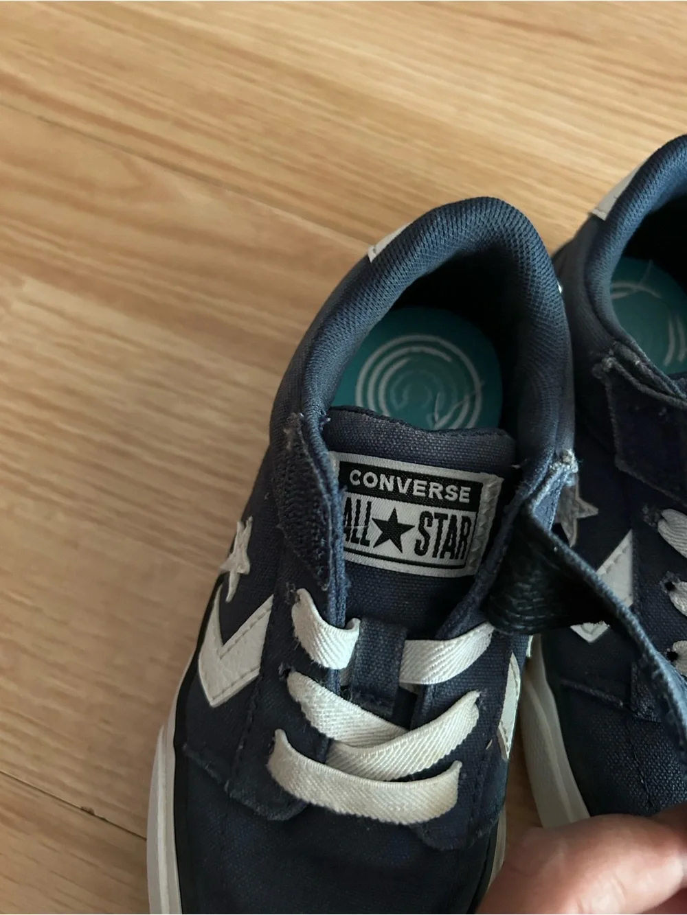 Converse Navy Belmont Easy One Star Low Top Sneakers Youth 11.5